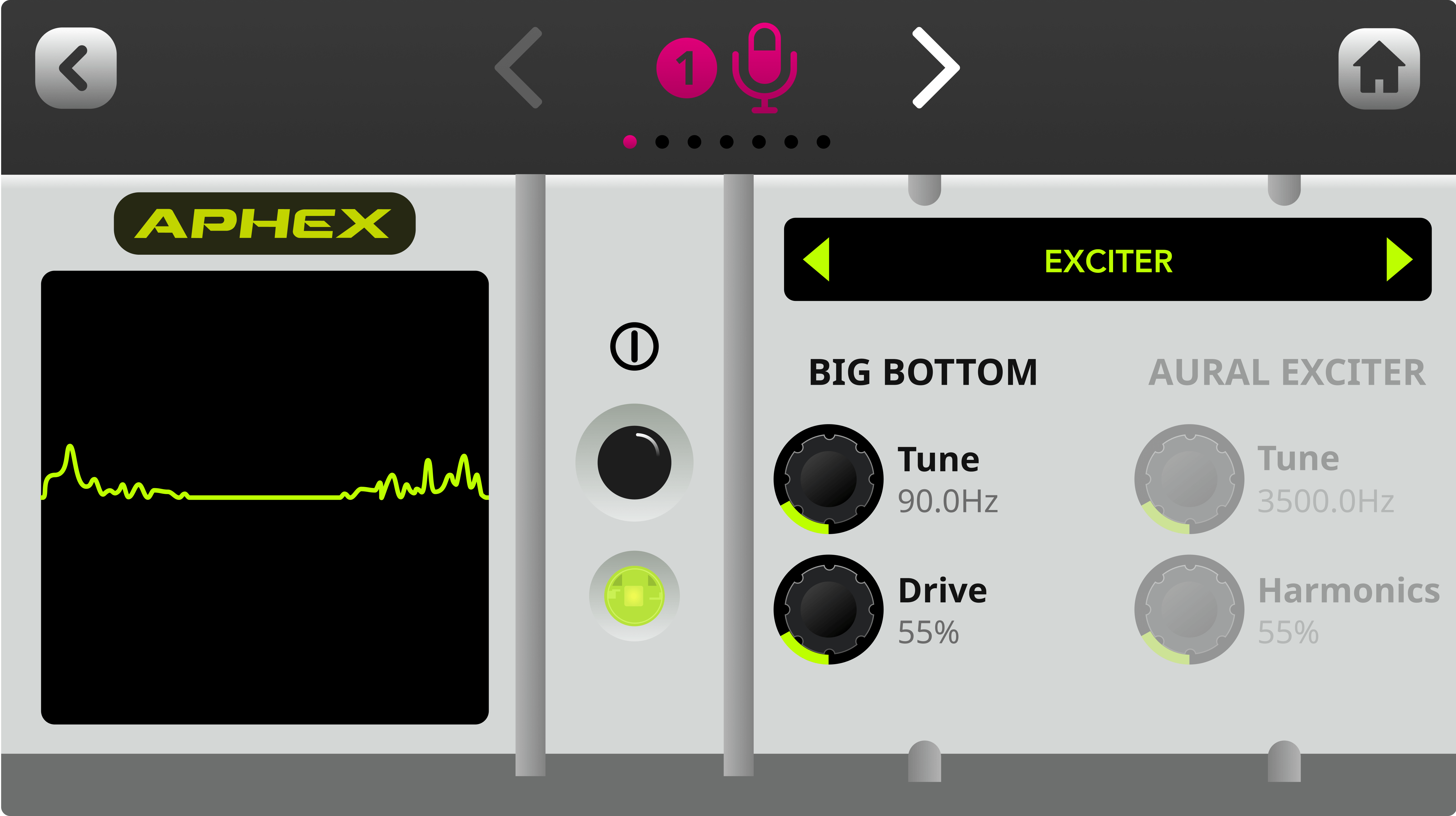 RØDECaster Duo Big Bottom effect